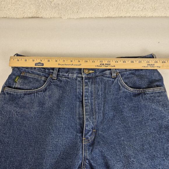 Cabela's Jeans Men's 38 x 30 Flannel Lined Straight Leg Medium Wash Denim Pants - Picture 5 of 10